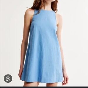 Abercrombie babydoll sleeveless mini dress
